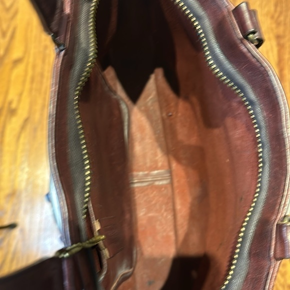 1970s Coach NYC Bonnie Cashin Watermelon Kisslock Satchel - Picture 5 of 12